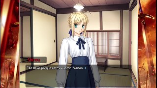 Gameplay Espaol Fate Stay Night Realta Nua Day 5 Part 2