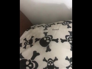 Black ABDL Pissing after Holding for a Hour