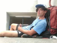 Mansturbating at Venice FS Station