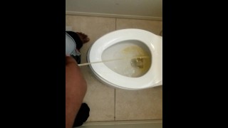 Peeing after cumming 