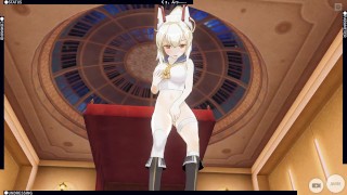 3D-Hentai-Ayanami Aus Azur Lane, Masturbation Und Sperma