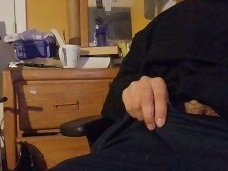 Edging my self til I cum hard