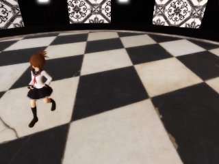 MMD 電ちゃんの乳もみlupin