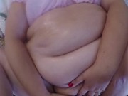 Preview 4 of Passionate Morning Fuck on the Couch Makes BBW PAWG Princess Teen Cum Hard