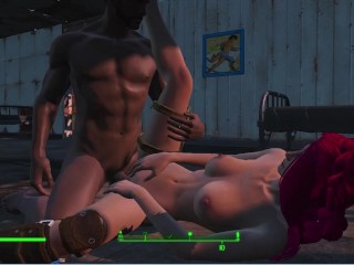 Een Zwangerschapsmod. Opzetten. Conceptie in Verschillende Poses | Fallout 4, Volwassenen Mods