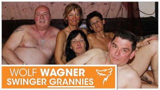 醜いおばあちゃんとおじいちゃんとのHotスウィンガーパーティー!WOLF WAGNER