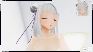 3D HENTAI POV From RE ZERO Rides Your Dick