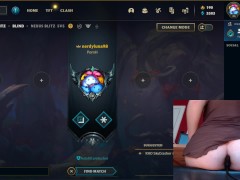 Inflatable Buttblug Challenge #2 League of Legends #16 Luna - Screenshot 3 of 16 - Inflatable Butt Plug