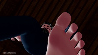 Giantess Val Shrinks You Down (Giantess Shrink POV) (Socks, Barefoot, Shoes Removal POV)