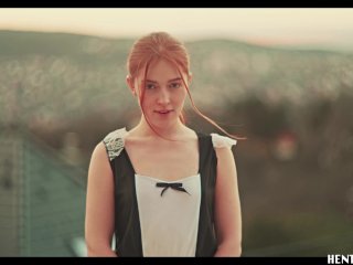 Jia Lissa Ahegao went full Extreme Bukkake - Full of cum redhead - Real life hentai