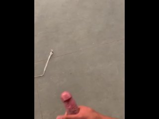 masturbation, solo male, vertical video, cumshot