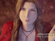 Preview 1 of FF7 remake Aerith gets a huge facial (with sound)