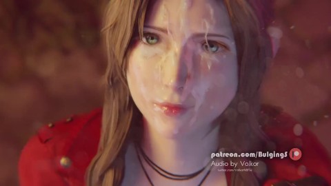 FF7 remake Aerith gets a huge facial (with sound)