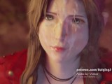 FF7 remake Aerith gets a huge facial (with sound)