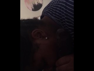 Honeylovee deep throating cum catching 