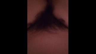 Flatulent Gassy Stinky VERY Hairy Girl Camgirl Has a SOFT FART While She Flexes Pink Hirsute Pussy