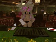 Preview 2 of Bunny Girl loses everything while gambling [VRchat ERP] Intense moaning, nudity, lesbian scissoring