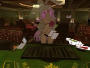 Preview 3 of Bunny Girl loses everything while gambling [VRchat ERP] Intense moaning, nudity, lesbian scissoring