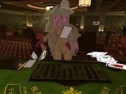 Preview 5 of Bunny Girl loses everything while gambling [VRchat ERP] Intense moaning, nudity, lesbian scissoring