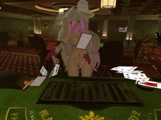 Bunny Girl Loses Everything While Gambling [VRchat_ERP] Intense Moaning, Nudity, LesbianScissoring