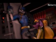 Preview 2 of Archived - Sly Cooper x Penelope Impregnation Attempt