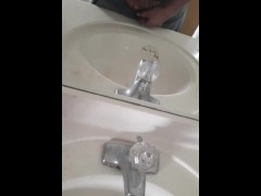 Pissing in the sink 