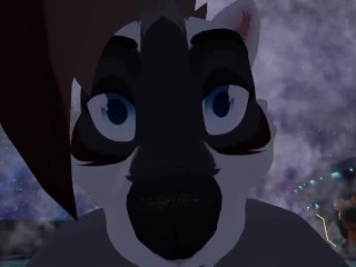 Space RaccoonButt Invasion - POV Furry Sex