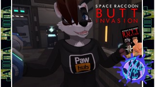 POV Furry Sex In Space Raccoon Butt Invasion