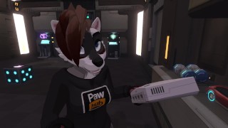 Space Raccoon Butt Invasion - POV Furry Sex