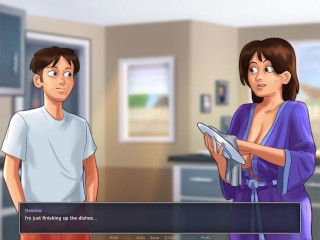 Летняя Сага Часть 10: Моя милфа-арендодатель