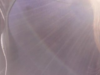 Boobwalk, hard nipples through shirt