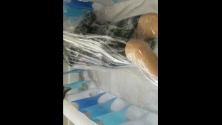 Latex WAM PVC body bag lotion bath sandals