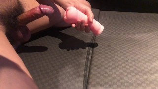 Japanese Man Attempts Constant Squirting With A Sex Toy For Experienced Males