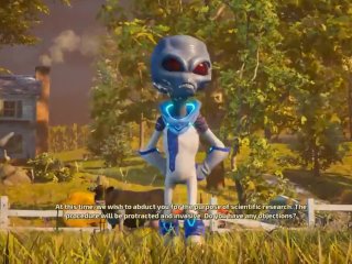 Let's Destroy All Humans (Remake) Part 1 Do you Consent?!