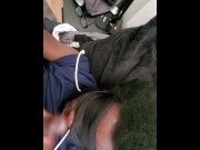 Preview 6 of Black teen wanted to taste my nut