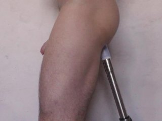 The shaft makes him drip precum and moan - prostate milking orgasm (trailer)