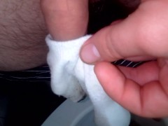 I Piss in stepsister's white ankle socks