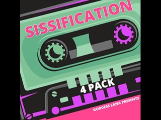 Sissification Audio 4 Pack être Gay Pour Les Bites