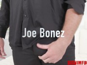 Preview 1 of Alpha Male Joe Bonez Gets His Asshole Eaten by Riley Jean