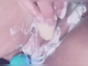 Preview 4 of Pretty pussy, fruit, whipped cream and orgasms
