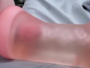 Preview 1 of Ultra Close Up X-Ray Sleeve Masturbation