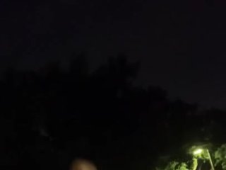 Jacking bbc at the park late night