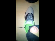 Preview 1 of Cum in Nike Tavas