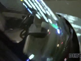 DEBT4k. Debt agent comes to Eveline Dellai house and nails her screenshot number 2