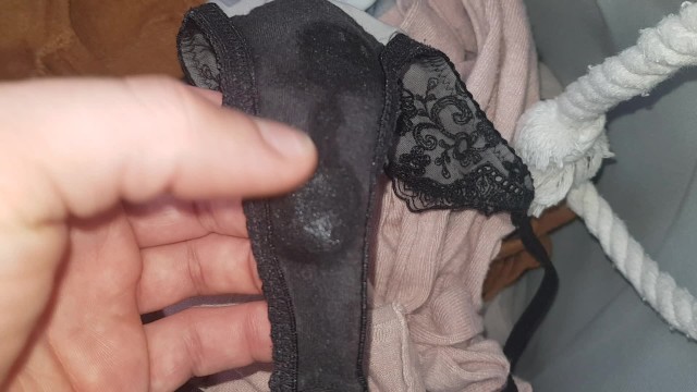 Worn Wet Dirty Panties from Laundry Grool