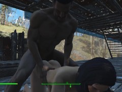 Fallout 4 Piper gets fucked in different positions and different characters games | Porno Game