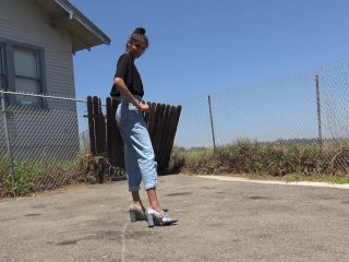 Check Out My Bling! Viva Athena_Showing Off Her_Brand New Shoes