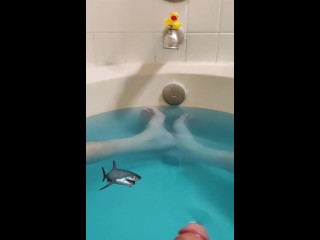 Tiempo De Baño Con Papi Tiburón