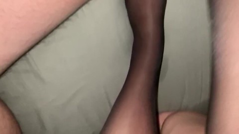 Wife’s footjob theropy