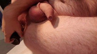 Fucking myself with a Big Brown Cock